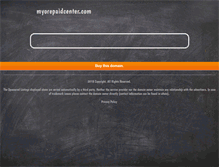 Tablet Screenshot of myorepaidcenter.com